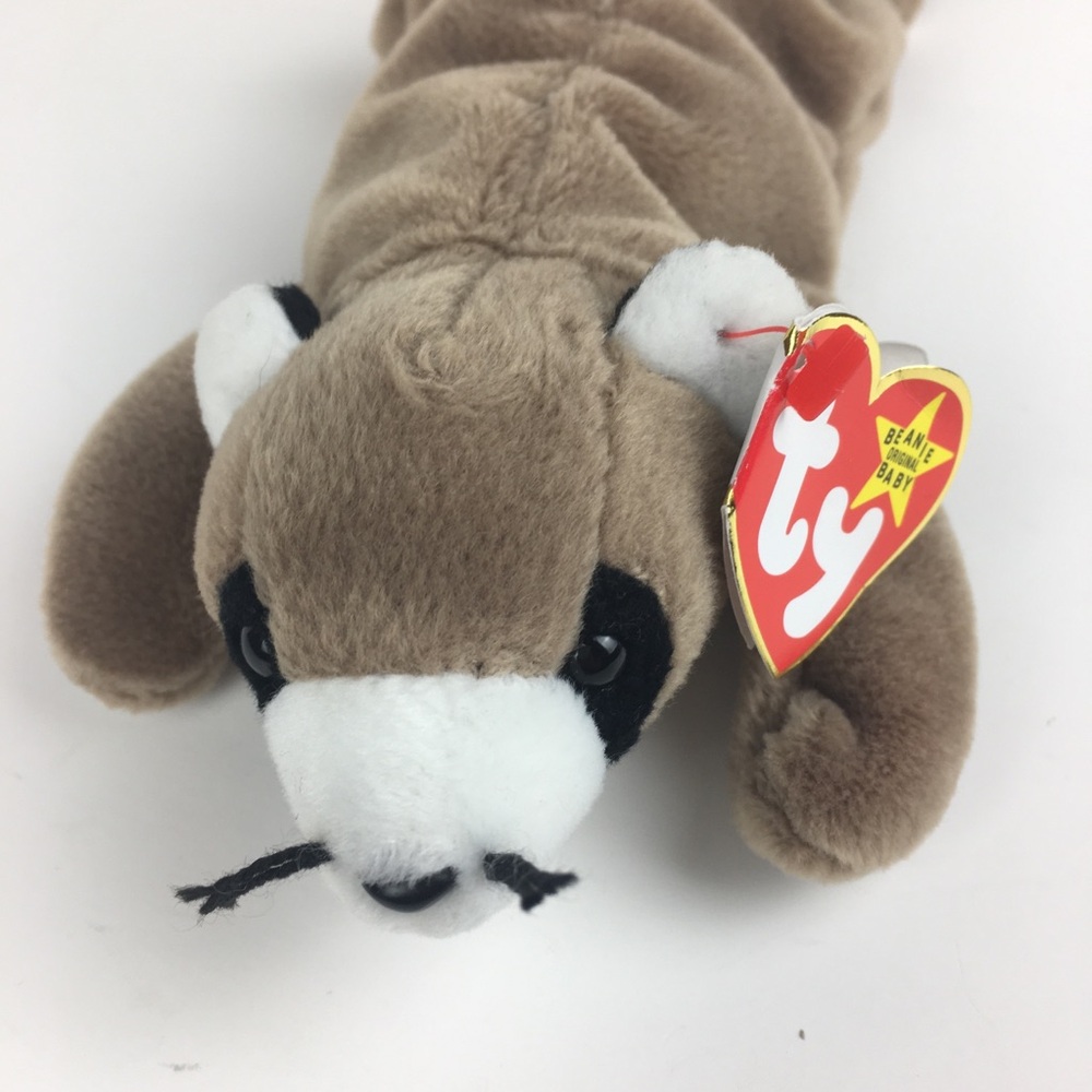 Ty Ringo Raccoon Beanie Babies Collection #4014 1995 Vintage
